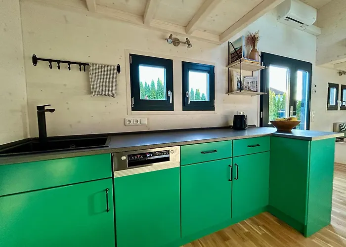 Appartement Tiny House Abenteuer Mit Hot Tub Scharten