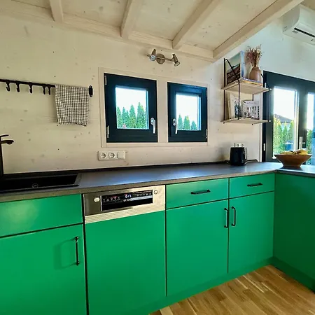 דירה Tiny House Abenteuer Mit Hot Tub Scharten